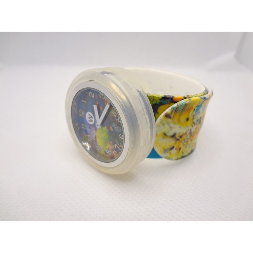 Watchitude Slap Watch Multicolor Excellent Tropical Fish Coral Reef